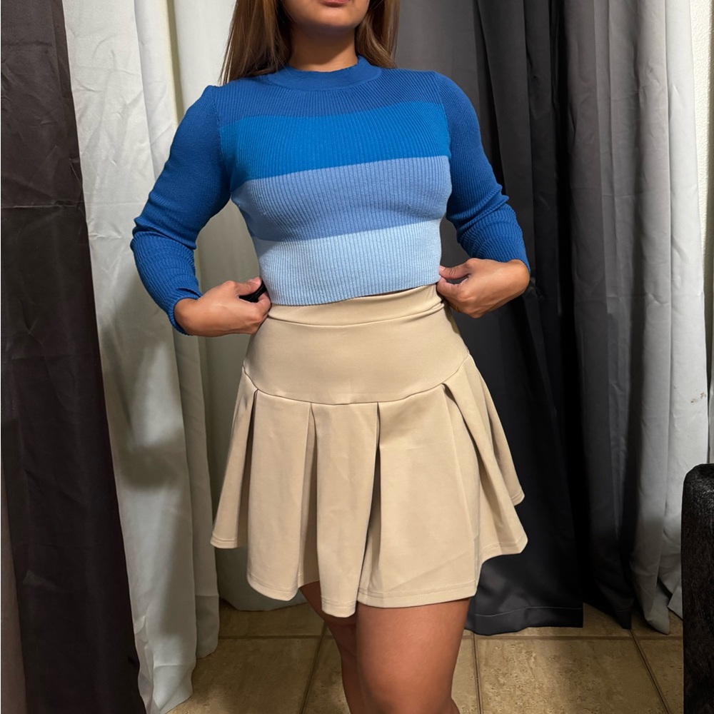 Blue sweater